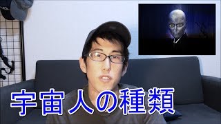 宇宙人の種類（人間と接触している）