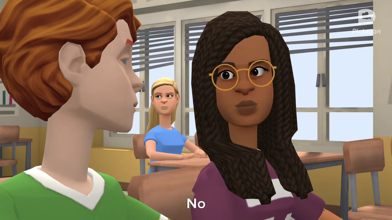 Stupid pick-up lines ||Plotagon||