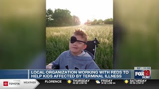 Local organization working with the Reds to help kids affected by terminal illness