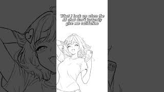 nahh I need a therapy for my therapy 😭 #aichatbot  #art #drawing #anime #aigirlfriend #cai #animeart