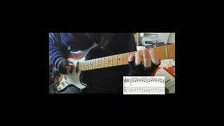 Cmaj7-Dm7 Crossing Arpeggios Lick (with tabs) - DP's Guitar Encyclopedia #guitarlessons #guitar
