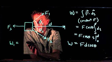 Work Due to Multiple Forces