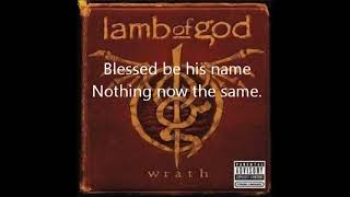 Vigil - Lamb of God Karaoke