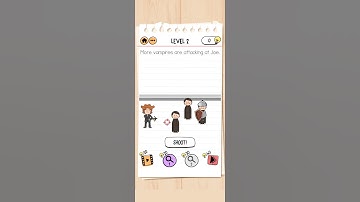 Brain Test 2 Joe and Smith part 2 Level 2 // More vampires are attacking at Joe.