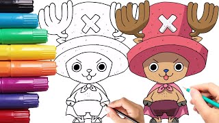 How To Draw Tony Tony Chopper One Piece