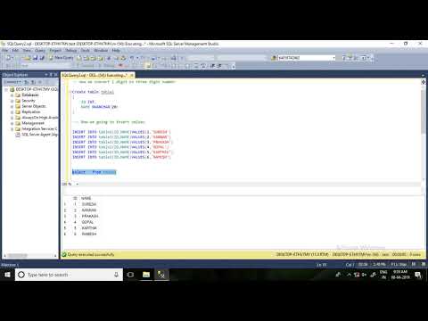 Convert Int Values to four, Five and six digit number in sql server