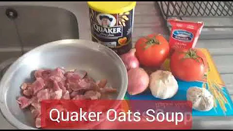 QUAKER OATS SOUP WITH BEEF | ARABIC SOUP