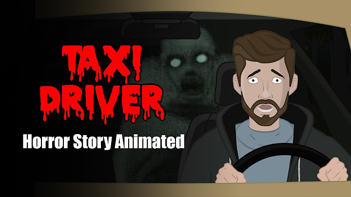 Taxi Driver - Horror Story Animated