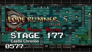 Lode Runner 5 - Stage 177 - Castle Chronos [0577]
