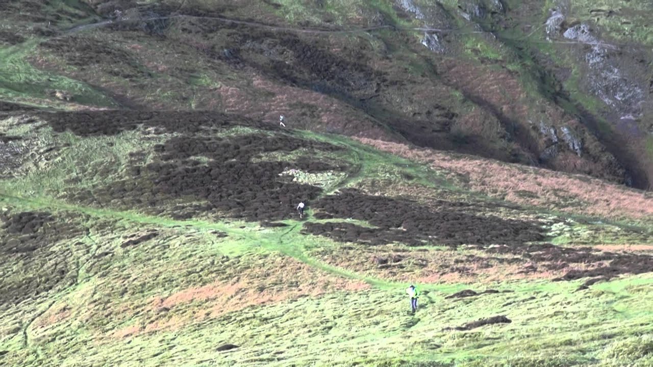 Long Mynd Valleys Fell Race 2014 - Yearlet & Finish