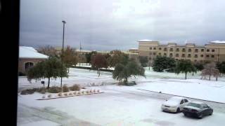 Dallas snow Dec 6th, 2013.