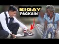 NAMIGAY NG PAGKAIN AT PERA  &quot;HOMELESS&quot;  | Kinain agad😭