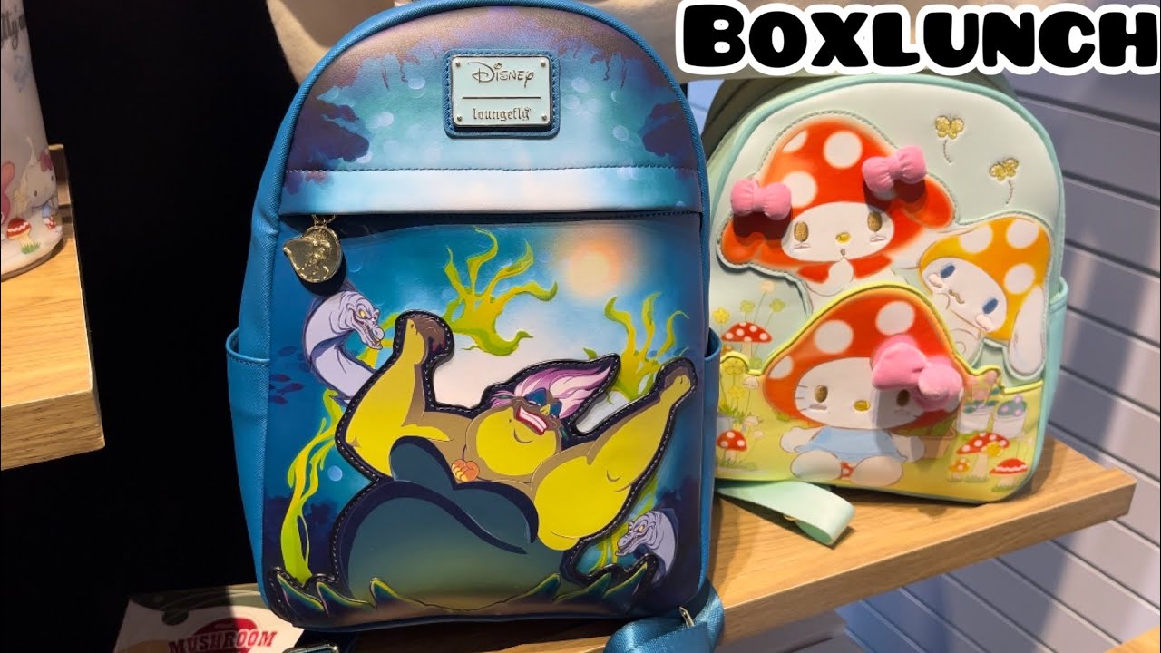 New! Disney Loungefly Mini Backpacks/Our Universe Backpacks/BioWorld Bags inside Boxlunch