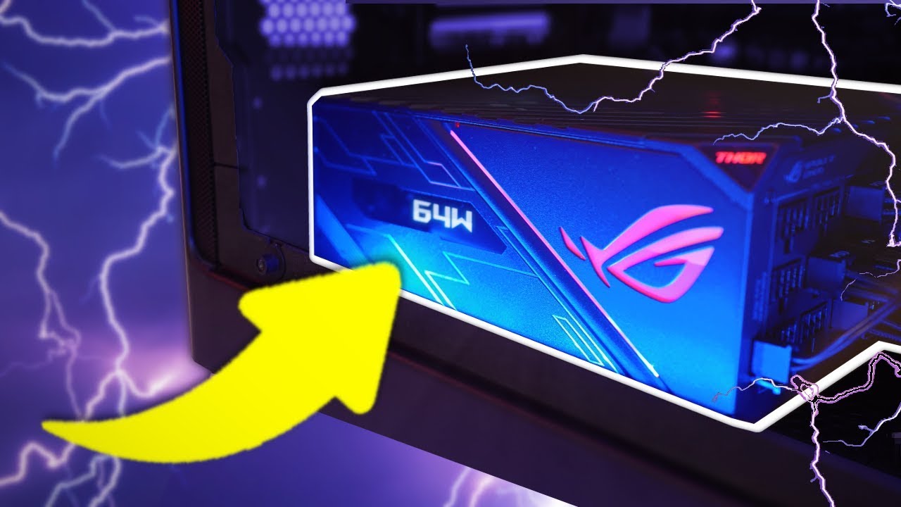A Power Supply with a SCREEN? ???? - Asus ROG Thor Review!