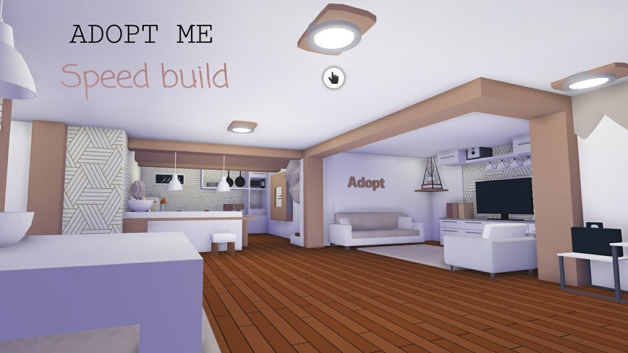 Roblox L Como Decorar La Casa Del Departamento Part 1 Speed Build Adopt Me Youtube - como hacer una casa en roblox adopt me