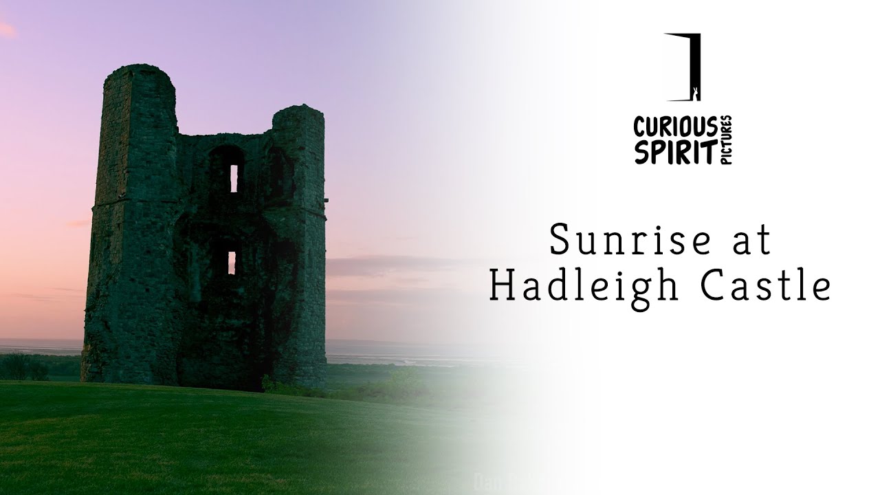 Sunrise at Hadleigh Castle, Southend, Essex