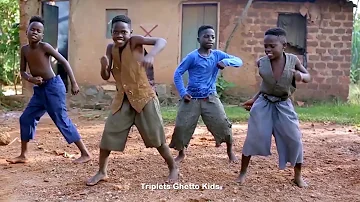 "TRIPLETS GHETTO KIDS" Dance to Rotimi Ft Wale - "In My Bed"