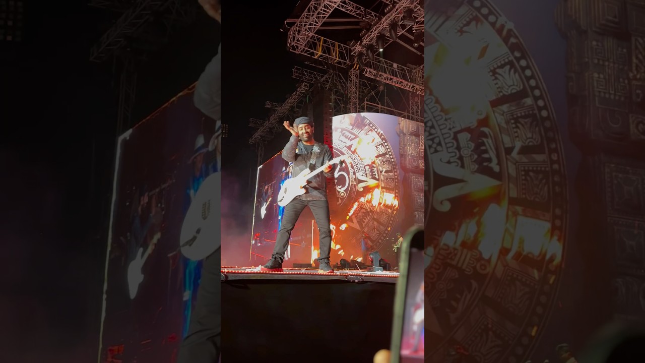 Arijit Singh live at Barabati stadium Cuttack Odisha