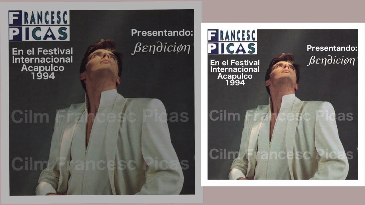 FRANCESC PICAS COMO PARTE DEL FESTIVAL INTERNACIONAL ACAPULCO EDICIÓN 1994