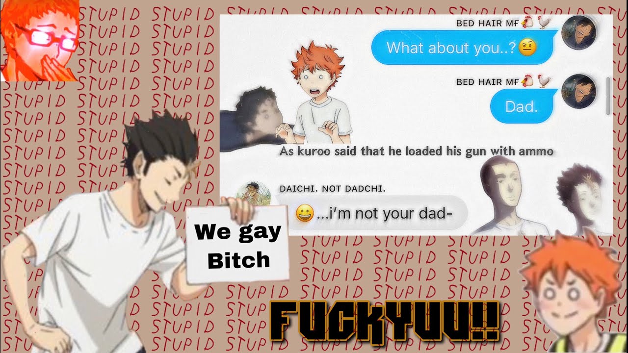 iF hAiKyUu wErE tO bE iN a RoBbEry sKiT | Ft. Bokuto & Kuroo Being laughable stalks