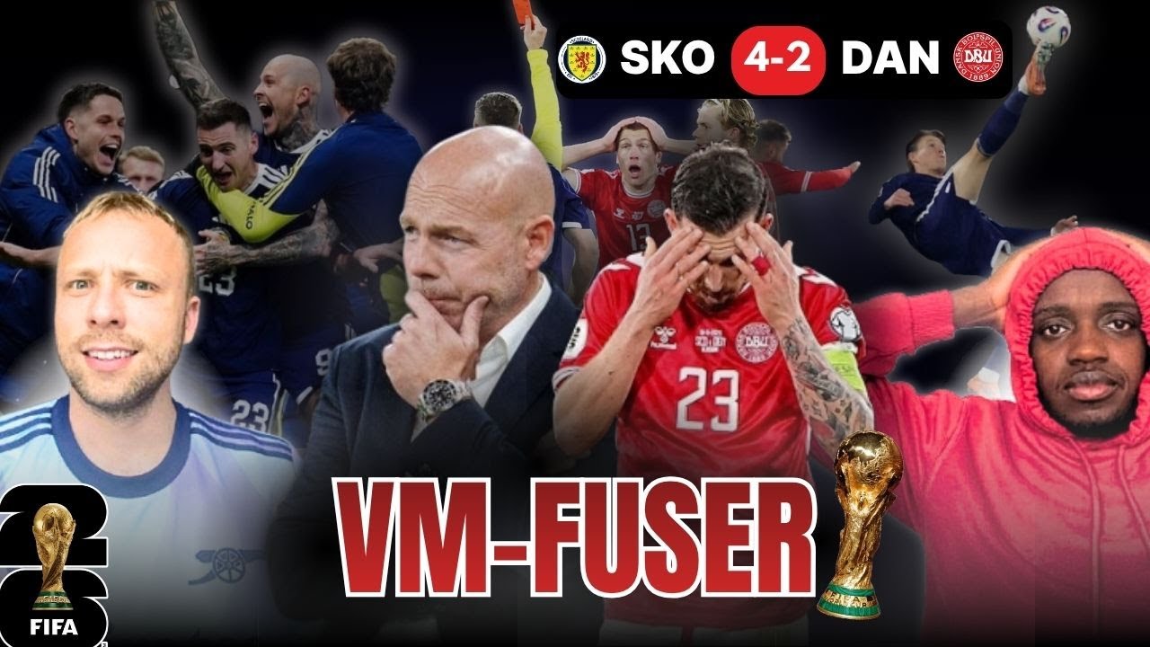 Danmark Taber Det Hele På Jorden Til Skotland.....| Landsholdsepisode