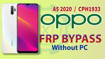 oppo a5 2020 frp bypass// cph 1933 google account bypass Android 11 without pc