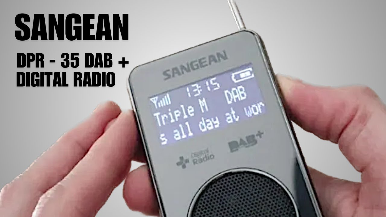Sangean DPR-35 DAB + FM Digital Radio Review