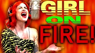 Alicia Keys - Girl On Fire - ft Kati Cher - Ken Tamplin Vocal Academy