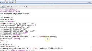 CN LAB - UDP Echo Server (CSE Department)