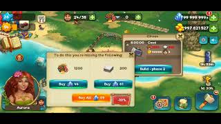 Circus Building Resources and Building Time in The Tribez : Build a Village