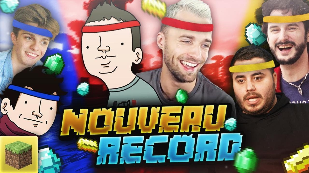 squeezie live garry's mod UN NOUVEAU RECORD ! 🌟 (Minecraft ft. Bob Lennon, Laink, Terracid, Doigby, Fuze III)