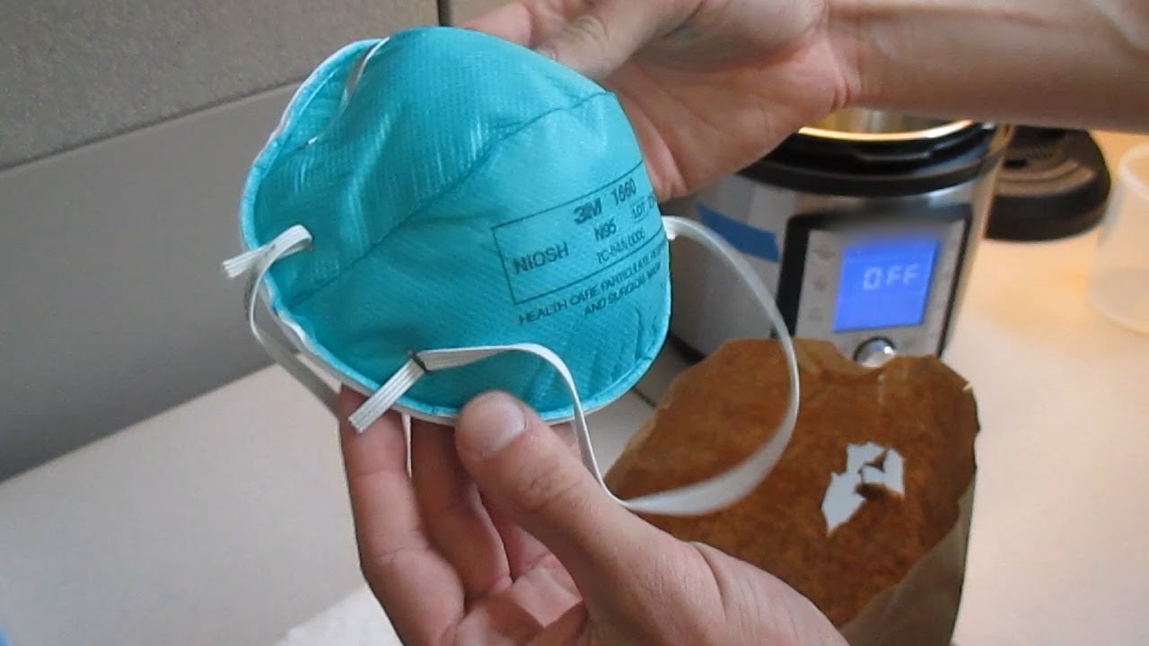 Multicooker Decontamination of N95 Respirators - YouTube
