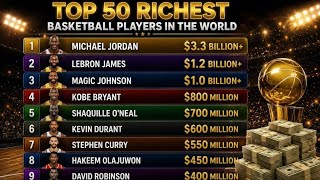 Top 50 richest basketball players in the world 
