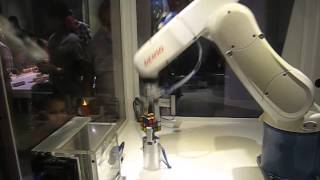 Denso Robot Solving Rubik's Cube at Liberty Science Museum