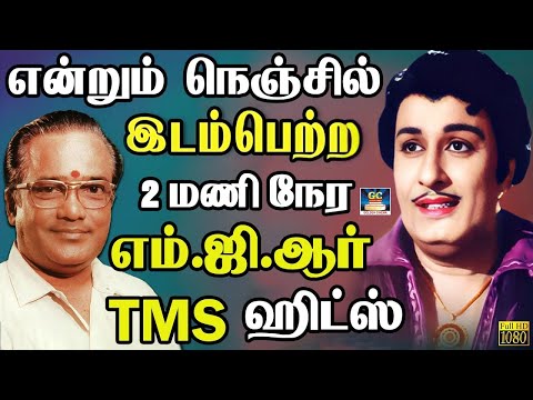 நெஞ்சில் இடம்பெற்ற MGR யின் தேவகானம் | இதுவரை காணாத அளவில் | All Time Super Hits of MGR - TMS Songs