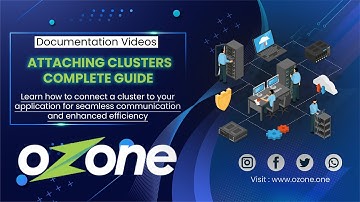 🌟 Learn How to Attach a Cluster in Ozone Software Delivery Platform!🌍!" | Ozone Documentation videos