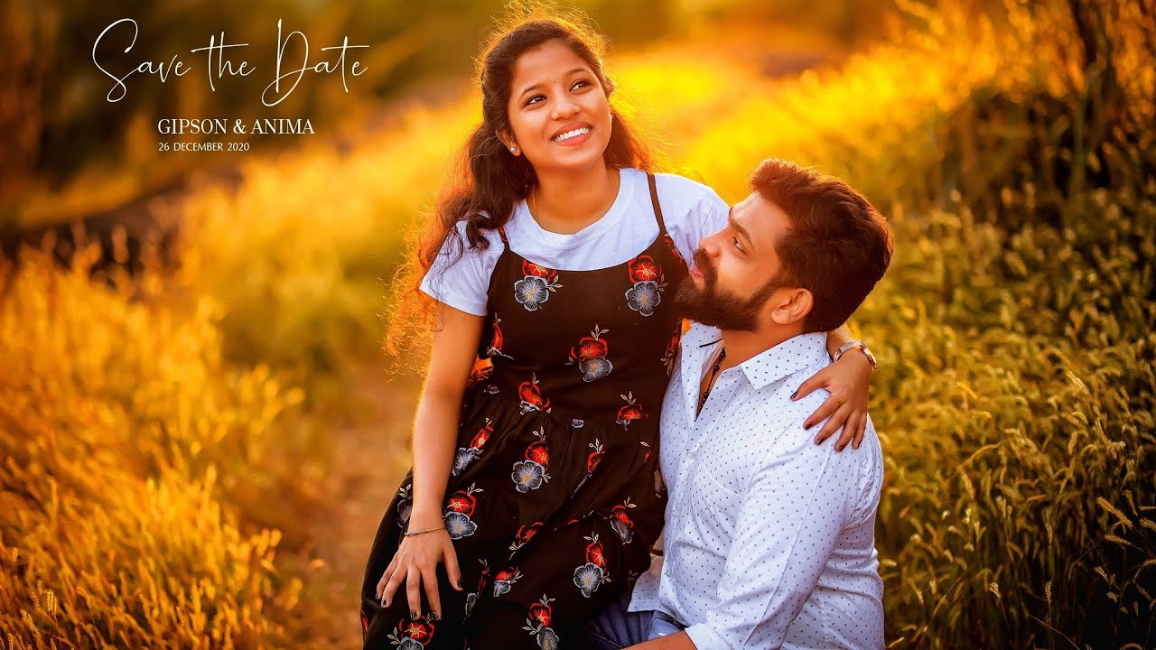 Save The Date Photoshoot 2021 Gipson Anima Kerala Style Save The Date