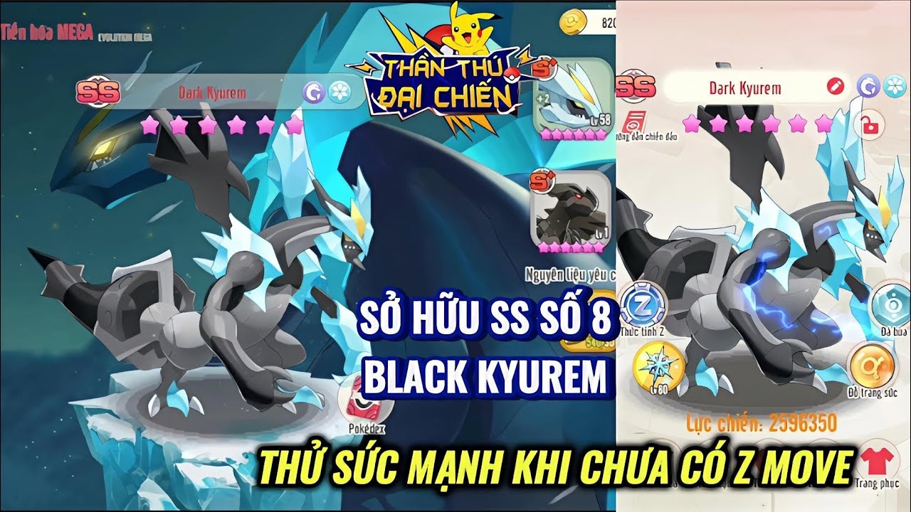 Legendary Pokémon Battle - Owning SS-8 Black Kyurem | Testing its
