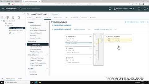 Creating a new VMkernel port on a VMware vSphere Standard Switch (vSS)