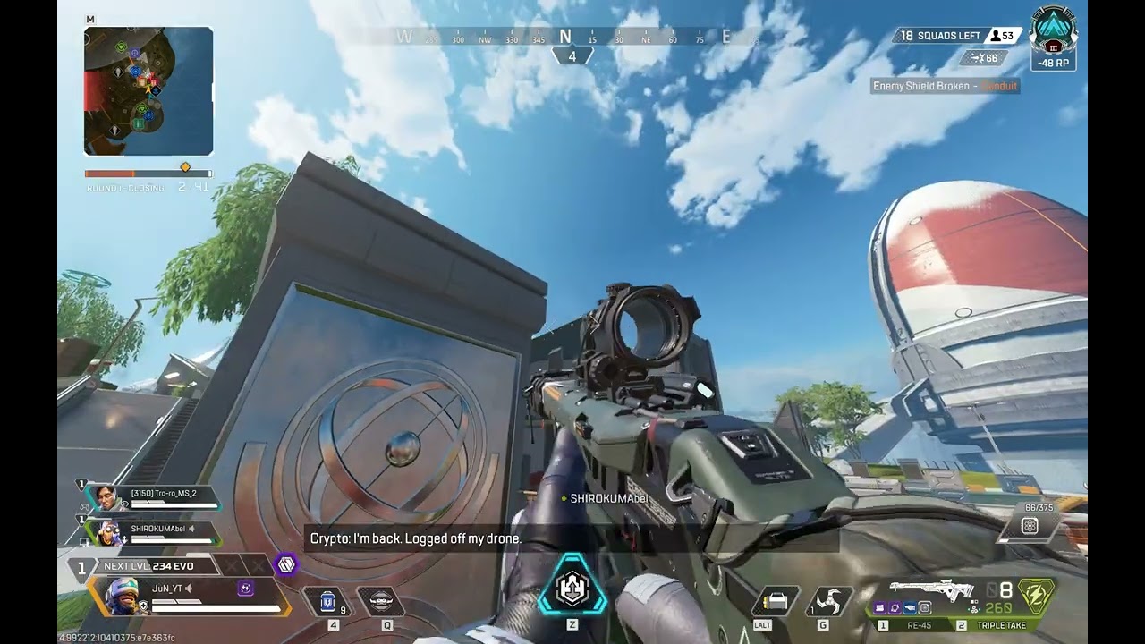 Apex Legend   纽卡索再次加强？！拉人起来可以自动回血回甲补子弹？！