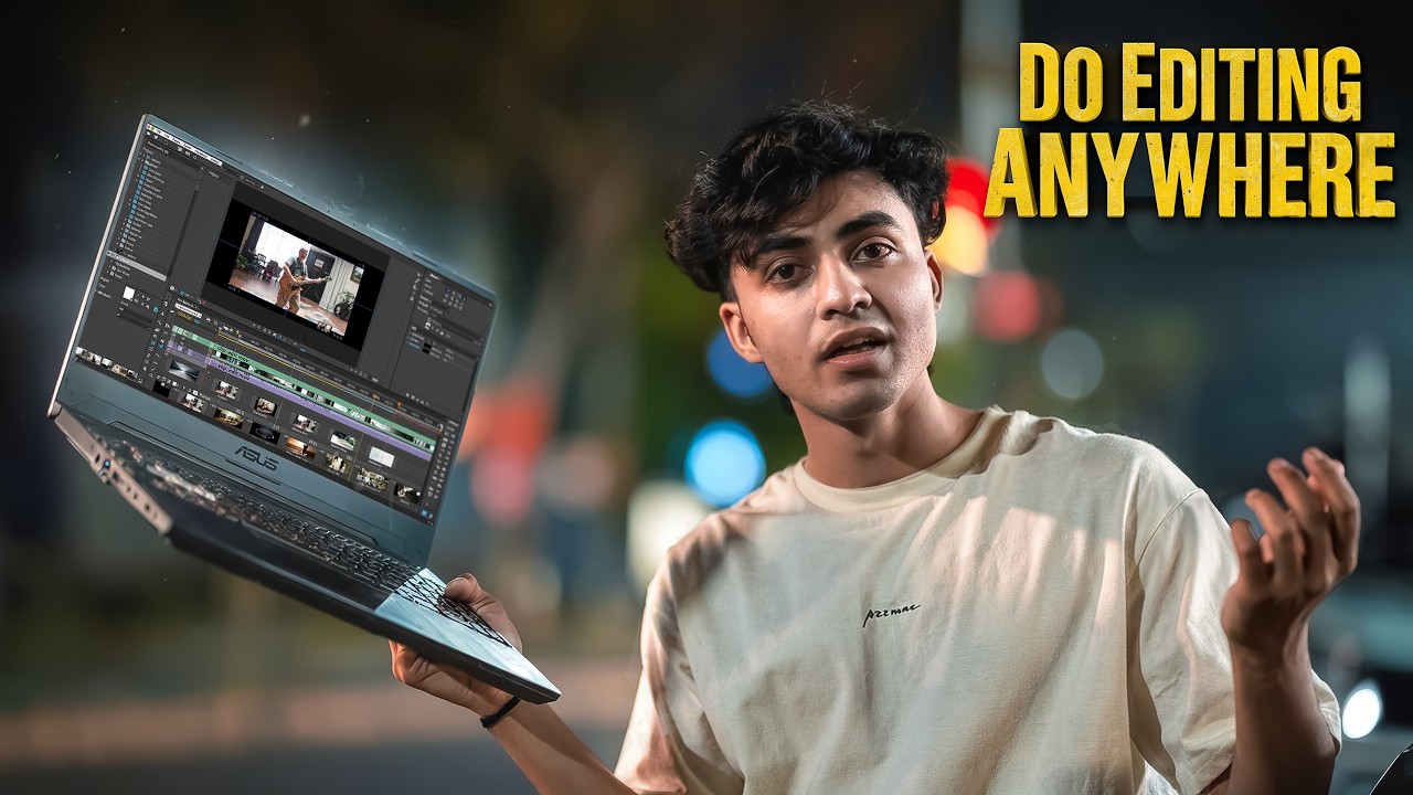 A Day in the Life of a Video Editor 💻 (No Fancy Setup) - YouTube