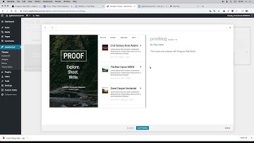 Episode 3 – How to export and activate your WordPress theme for the first time