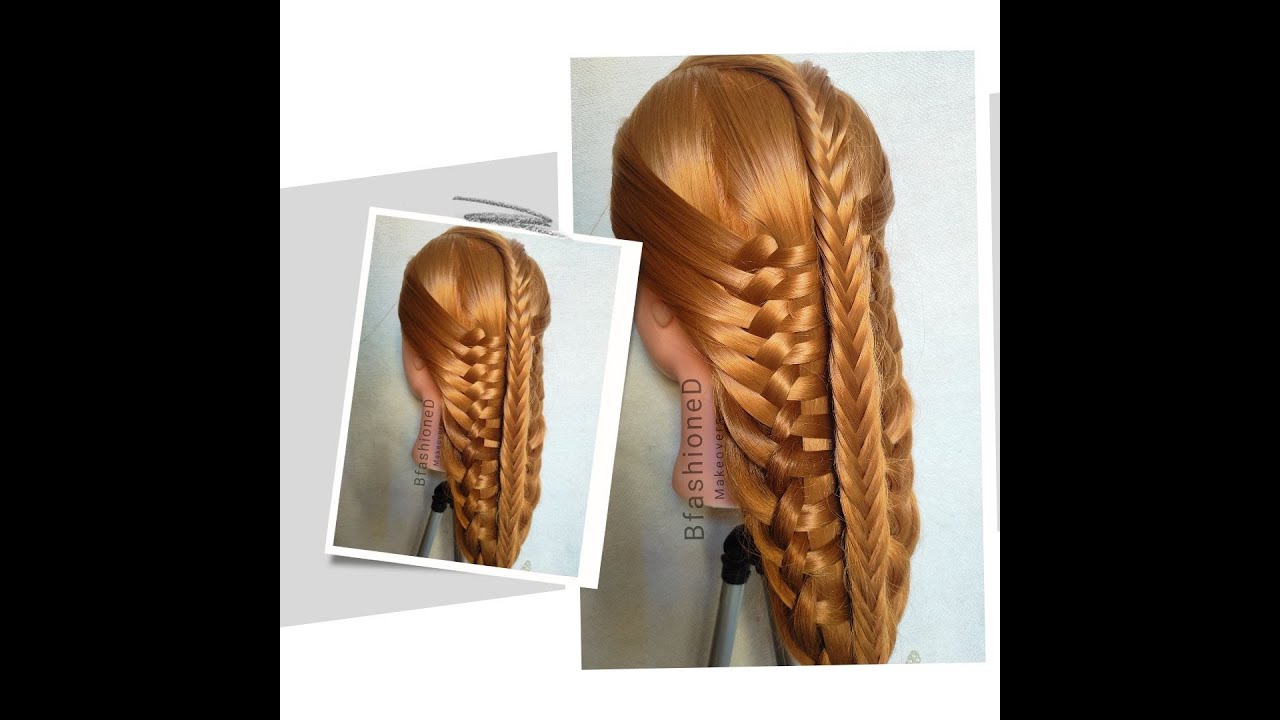 Fihtail Hack Fishtail Braid Hack | Party Hairstyle Hack | BfashioneD Makeovers - YouTube