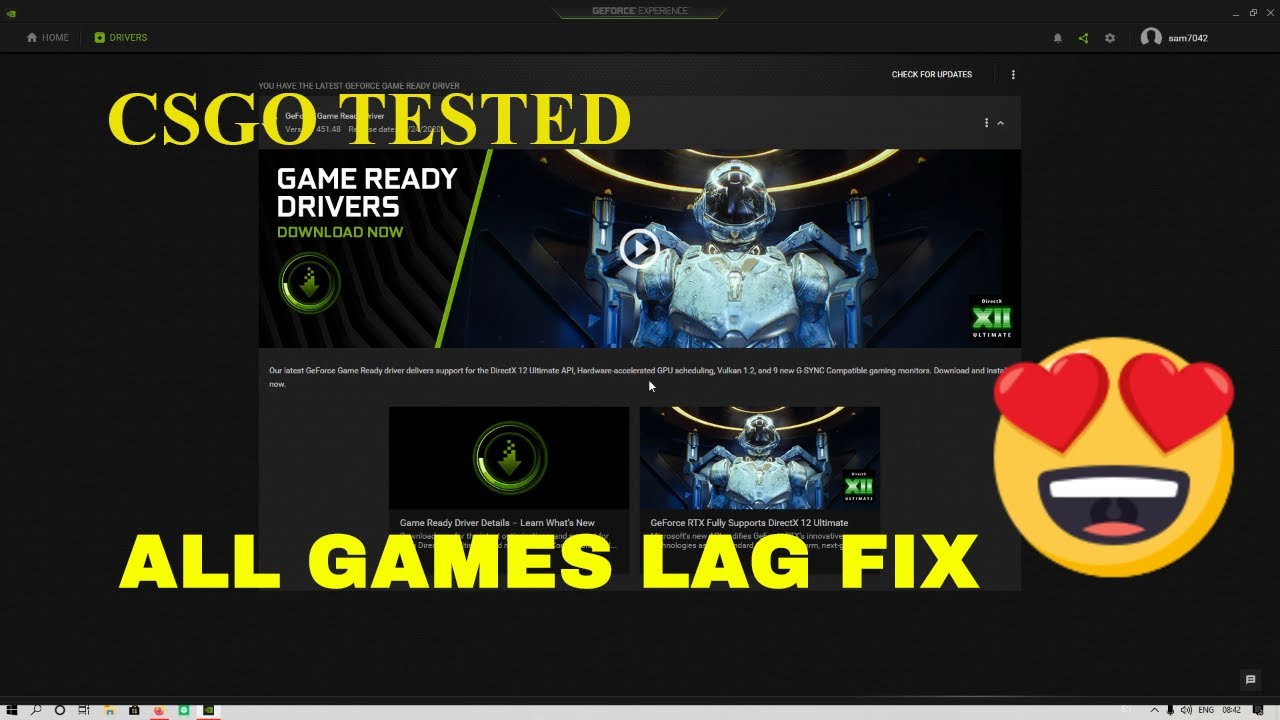 🔧FIX FPS ISSUES, LATENCY AND STUTTERING IN ANY GAME || NVIDIA DRIVERS ...