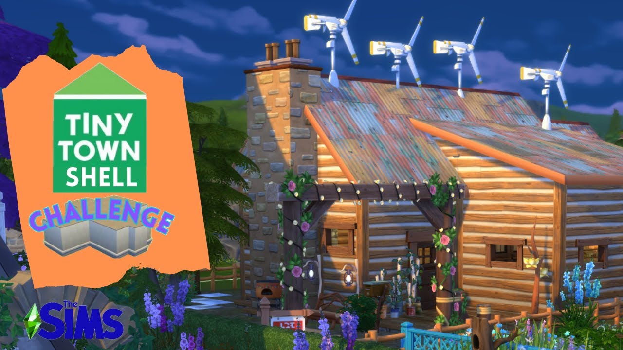 Tiny Shell Challenge Tiny Town Shell Challenge Speedbuild Part 5 - Orange Rustic - YouTube