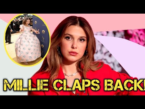 MILLIE BOBBY BROWN CLAPS BACK AT PHOTOGRAPHER ON RED CARPET – YOU WON'T