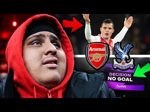 ARSENAL vs CRYSTAL PALACE 2-2 | XHAKA BOOED OFF & VAR RULES OUT LATE WINNER! *DRAMA*