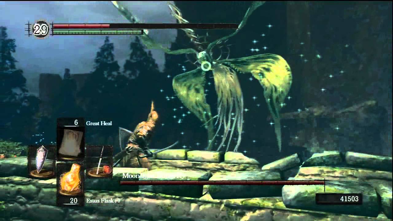 Dark Souls Boss Battle - Moonlight Butterfly