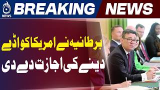 UK Iran Policy | Andy Burnham | US Military Bases Access Debate - Aaj News