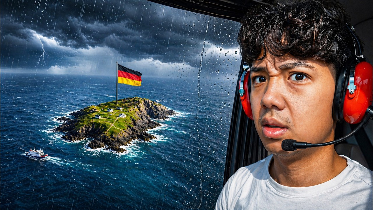 So ist das Leben auf einer deutschen Mini Insel